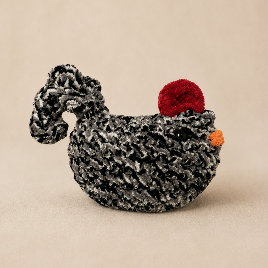 Rooster Crochet Plushie
