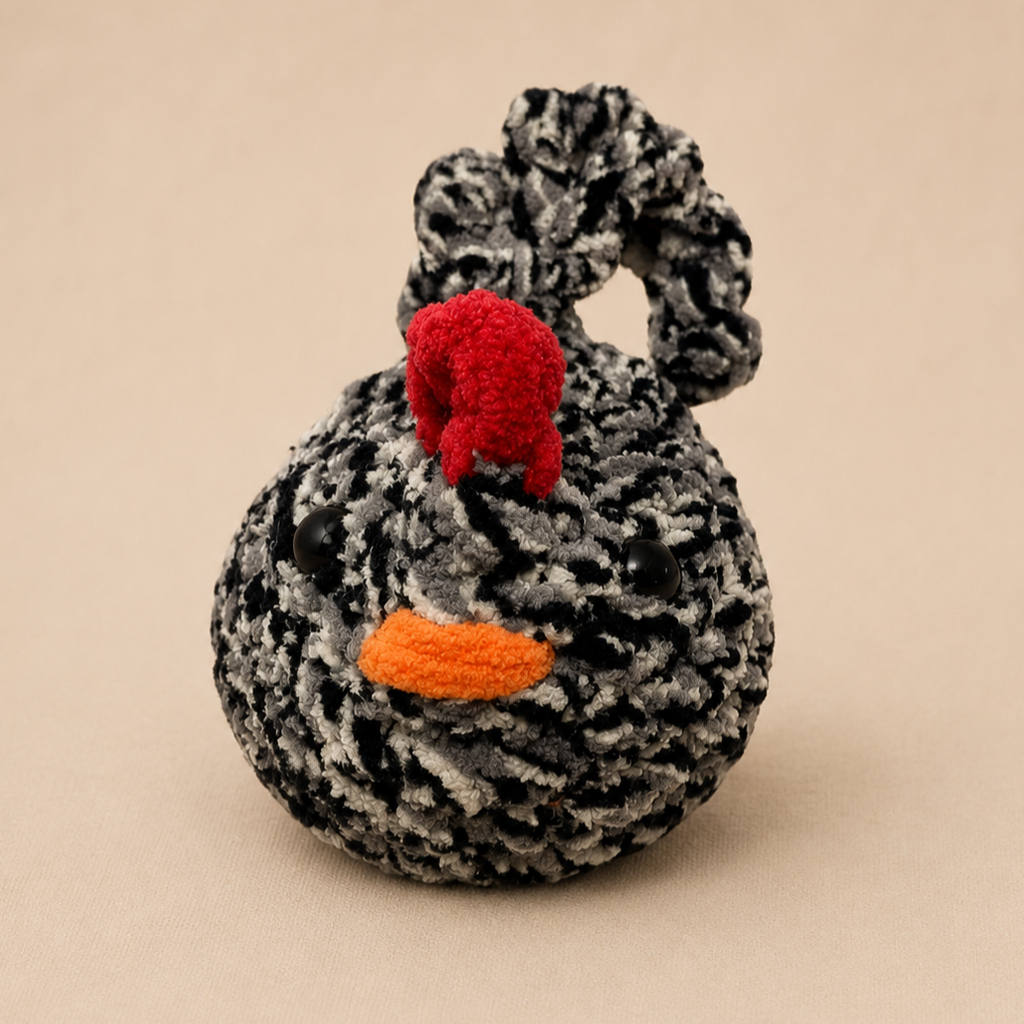 Rooster Crochet Plushie