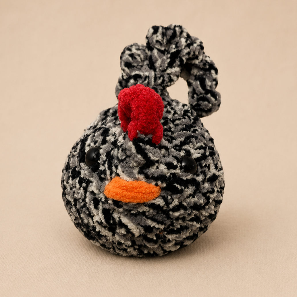 Rooster Crochet Plushie