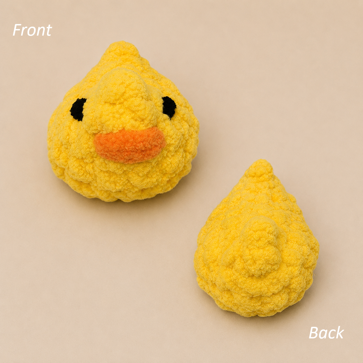 Yellow Chick Crochet Plushie