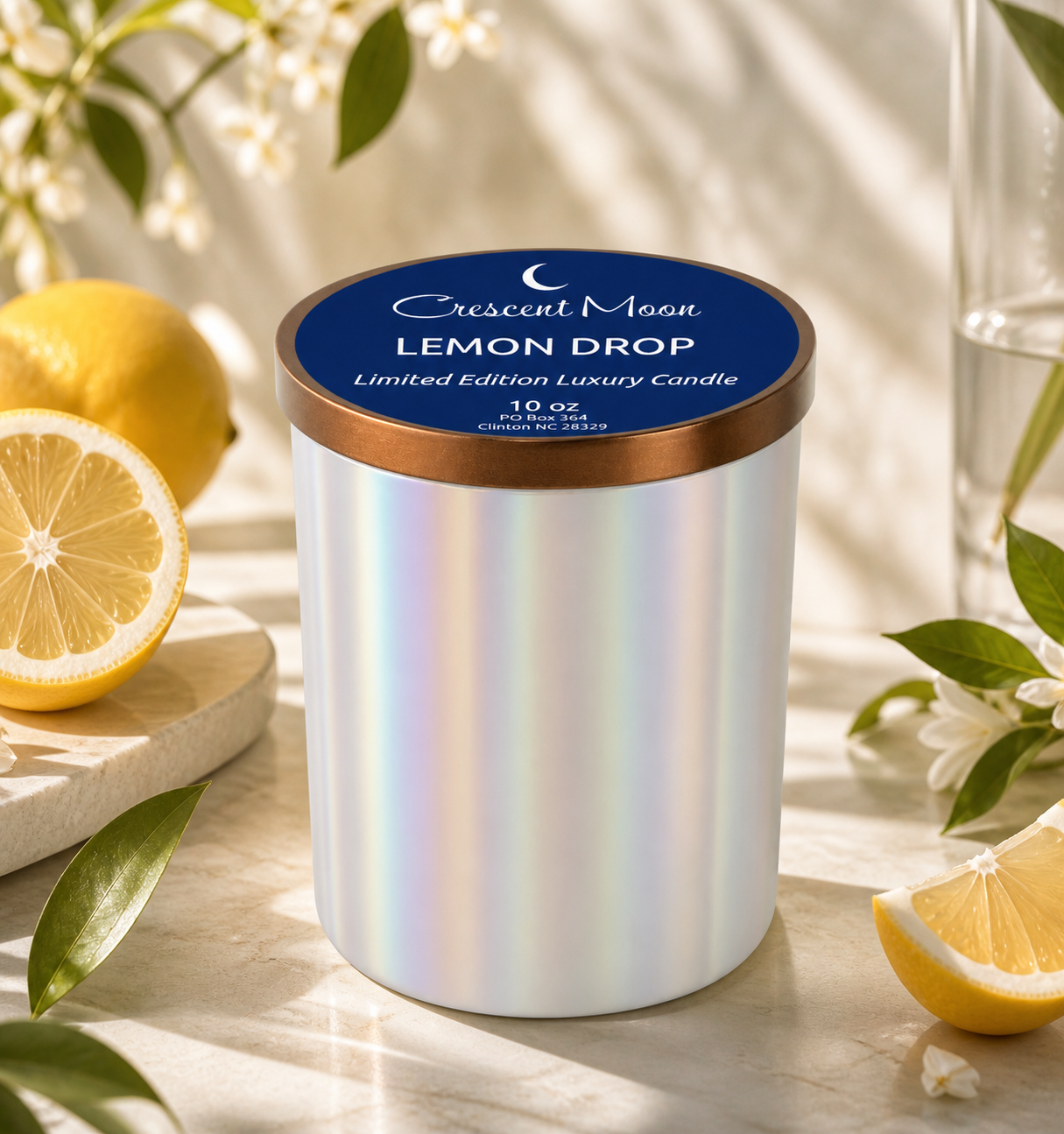 Iridescent Tumbler Candle - 7 Fragrances