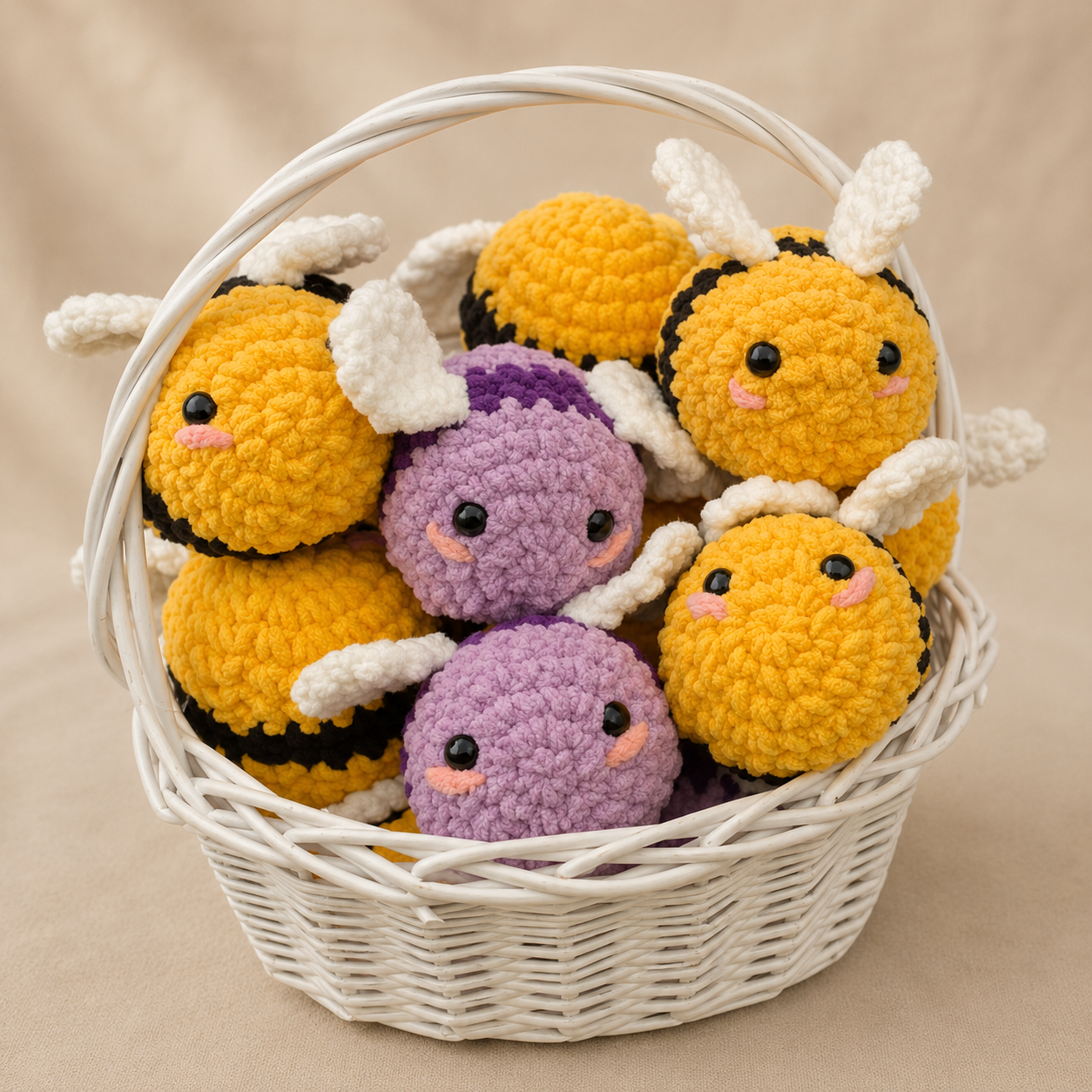 Bee Crochet Plushie