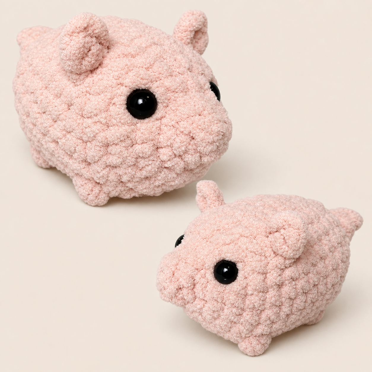 Crochet Pig Plushie