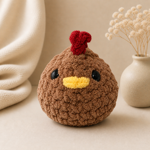 Chicken Crochet Plushie