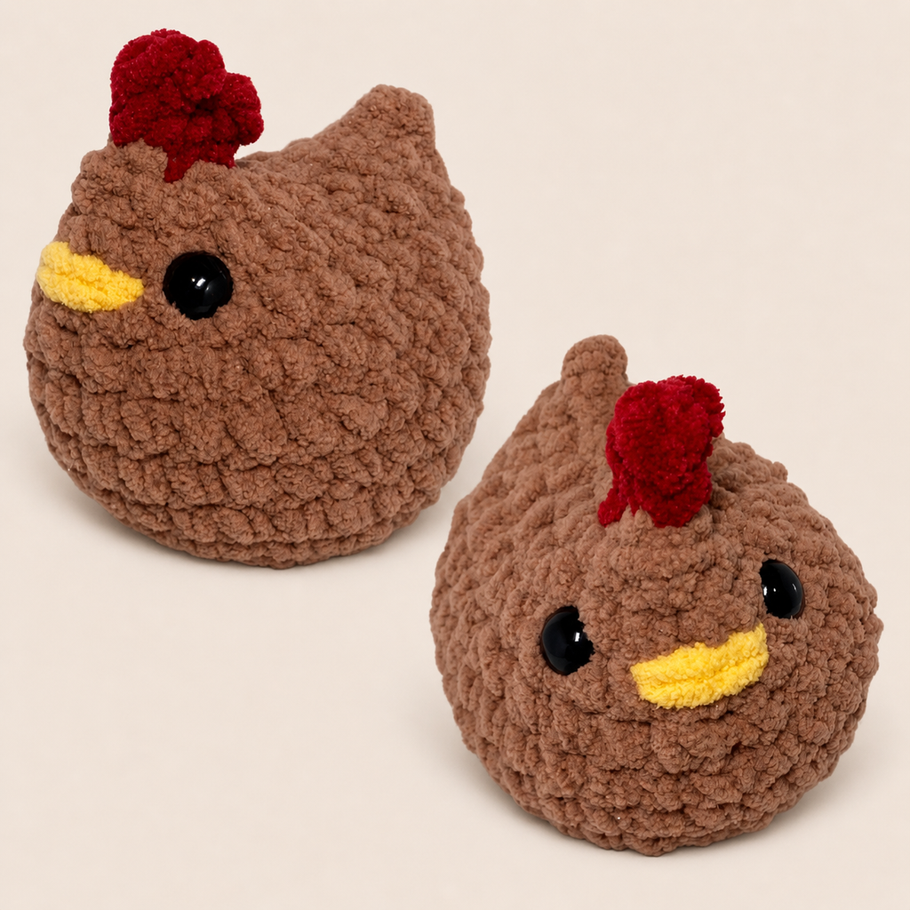Chicken Crochet Plushie