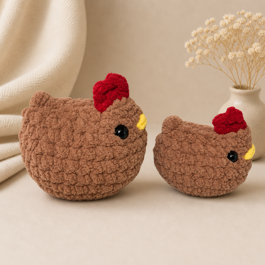 Chicken Crochet Plushie