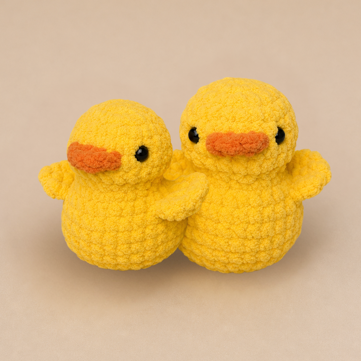Yellow Duck Crochet Plushie